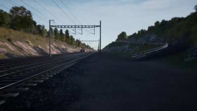 I finally found a good place to spot TGV at 320 km/h (Skip to 0:59 to see the TGV passing)