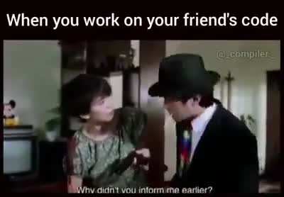 Why you didn’t put a comment?