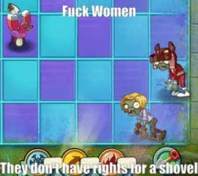 We hate women. Fuck them.