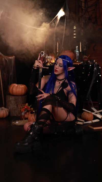 Elf Warrior by flirtydrunk