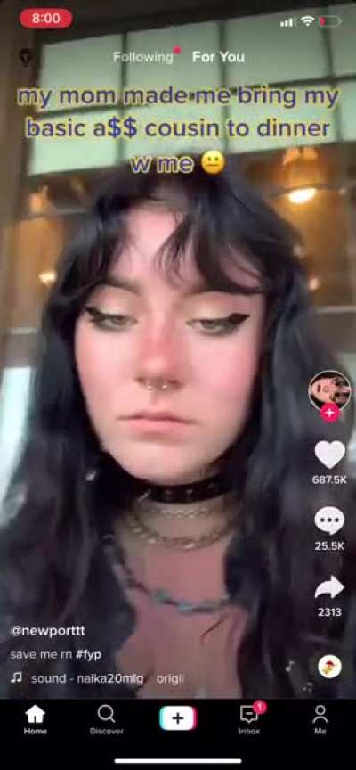 The weird cousin