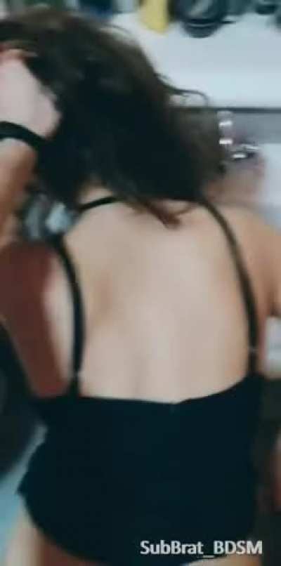 You can rail me from behind, pull my hair, spank me