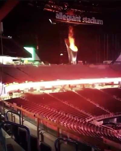 The Al Davis torch is going to look crazy ☠️