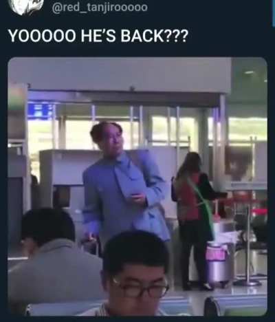 Yes, he is.