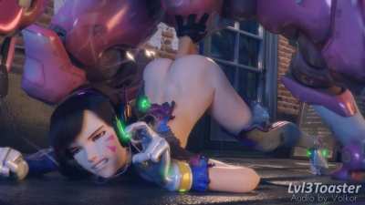 DVa was naively confident in her victory, but when Sombra turned the tables DVa knew she'd never forget this humiliating defeat. (Lvl3Toaster)