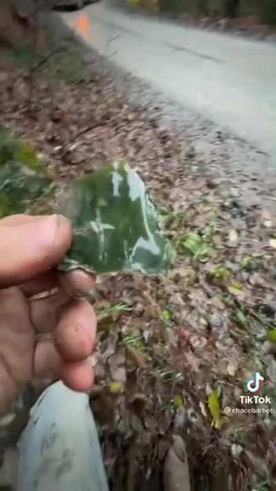 Jade boulder
