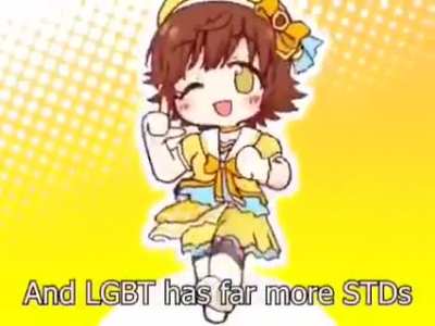 Saying anti-LGBT stuff for shock value is the peak comedy for these people