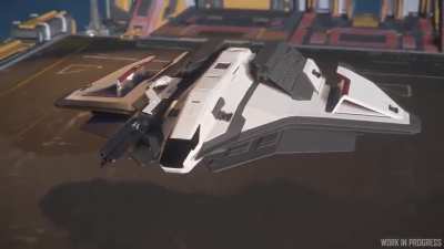 Ares Star Fighter Greybox from ISC