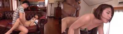 Side by side with her boyfriend and his buddy! ... PPPD-607 Miku Abeno