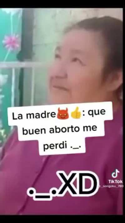 que buen aborto se perdió