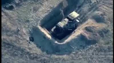 New footage of destruction of Armenian military equipment