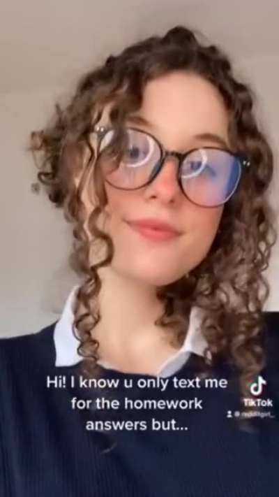 Cutie with glasses