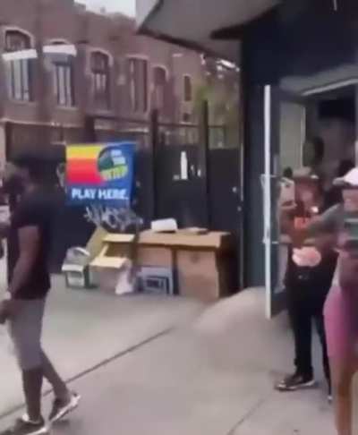 Blind man: “that’s the craziest shit I’ve ever seen!”