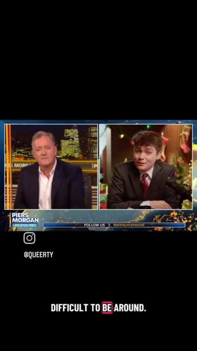 Nick Fuentes Opens Up: No, But...