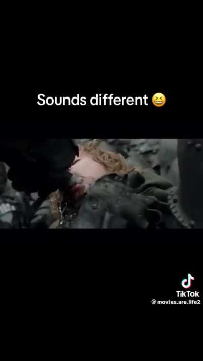 Uruk-hai with normal voices