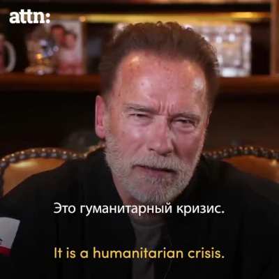 Arnold Schwarzenegger's message to Russian people