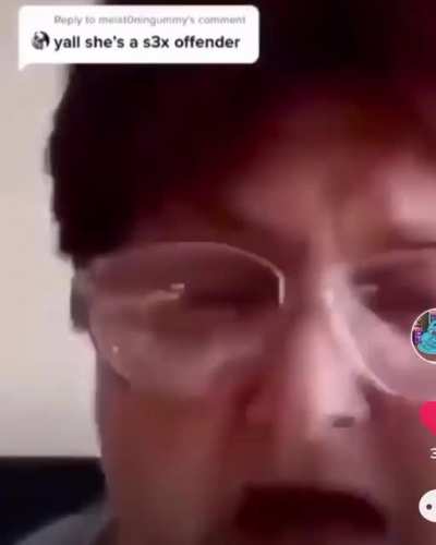 guys i think she’s a sex offender