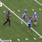 University of Kansas alumni Bryan Sperry played in the 1948 Orange Bowl. In 2015, he got the chance to put on his jersey again.