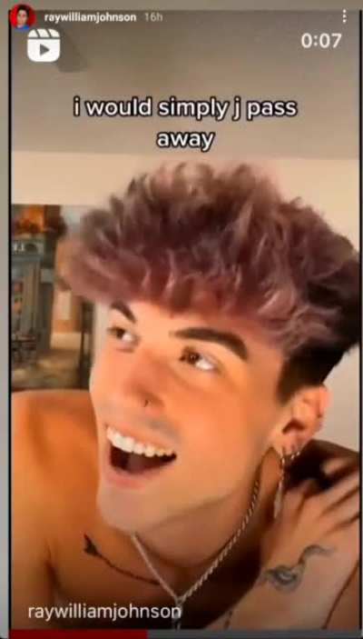 I would just pass away bro...