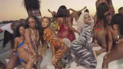 Cardi B has the eye of the tiger