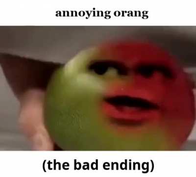 aw hell nah they killed my boy anoying orang😭