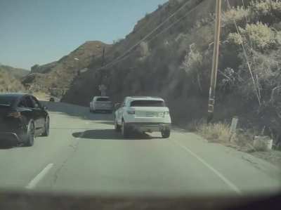 I think they took the “Brake Check Area” sign a bit too literally