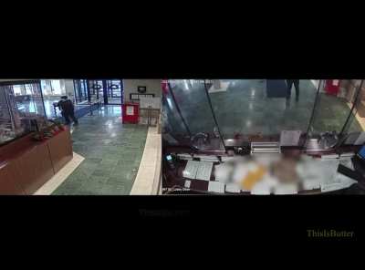 Dude Gets Gunned Down After His Gun Malfunctioned In Police Department Lobby