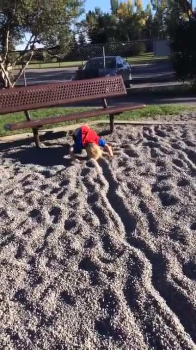 This kid is going places