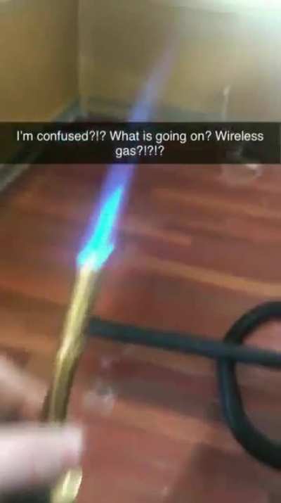 gás via bluetooth