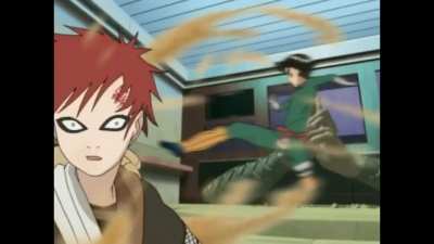 Rock Lee vs Gaara [Naruto]