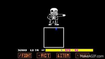 Someone needs to make a undertale fight ai where you can use act but instead of picking between 3 options you can type in instead and ai would generate a canon like response