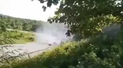 PDF Anti-Junta forces ambush Myanmar Army soldiers patrolling with IED & Small arms fire.