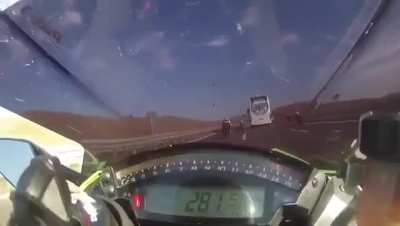 Asshole almost hit 300, before reality hit him…