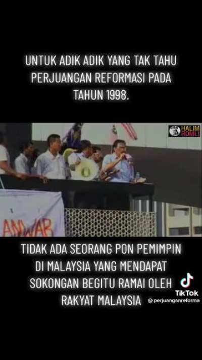 Videos from Reformasi 1998 hit different after today