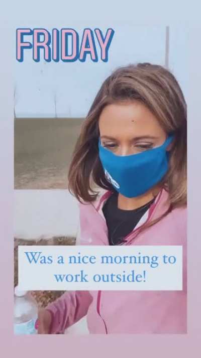Cheryl Scott with facemask