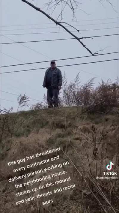 The old guy got arrested