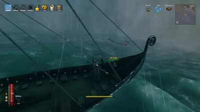 Tried to drown a Troll and learned a few things: 1. They can swim. 2. They store an ungodly amount of rocks somewhere. 3. They don't get along with Sea Serpents...
