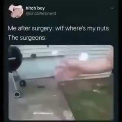 doc, where my nuts at?