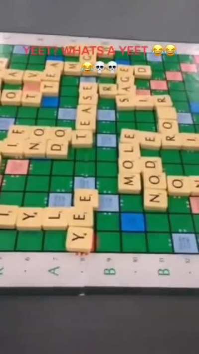 Scrabble with the elder