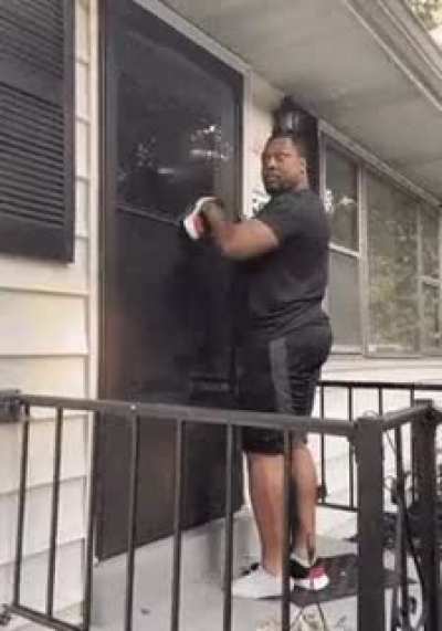 When you hear your neighbours fighting