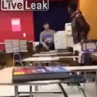 Bully Picks on Guy With Broken Arm = Big Surprise