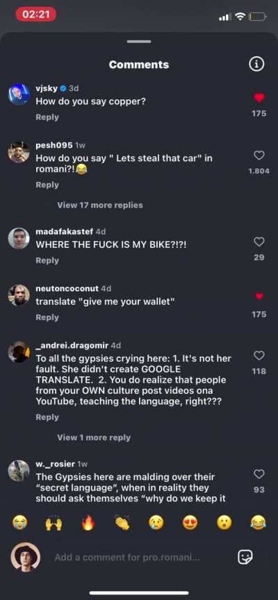 Useless language of unflaired ones