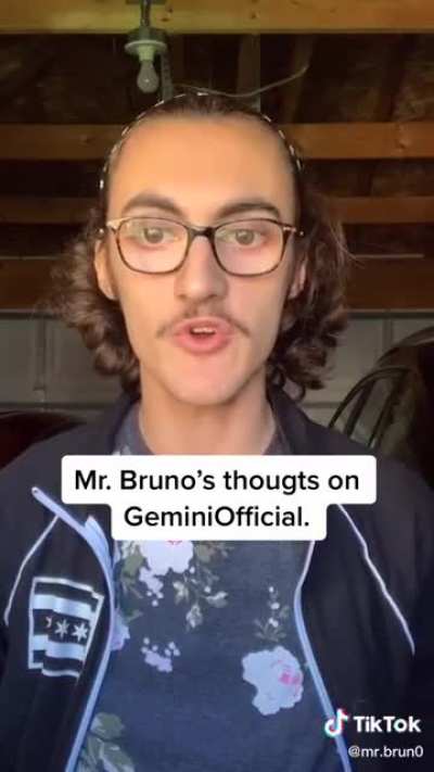 TikTok keeps taking down Brun0’s thoughts on the Gemini situation, but they finally kept it up