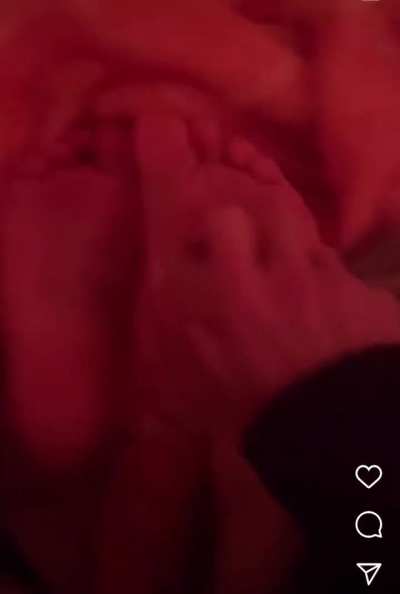 Tickling a girl I met last night