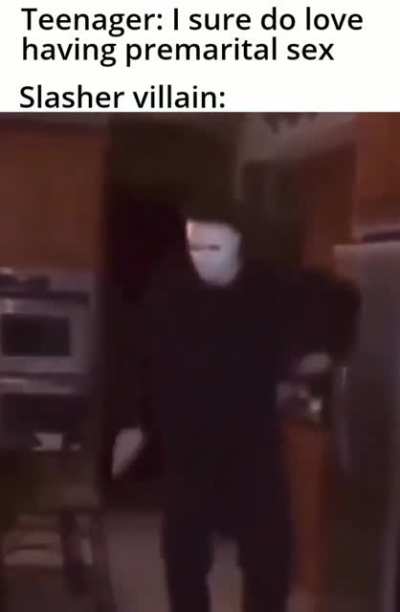 80s Horror moment