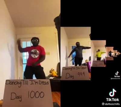He finally hit 1000!