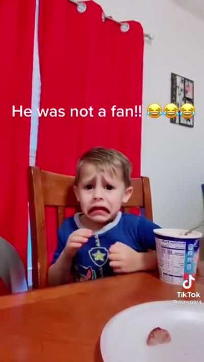 I don’t think he knows how to feel about this