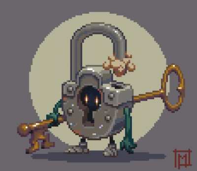Little padlock gremlin