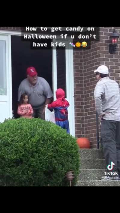 How to get candy when you don't have kids