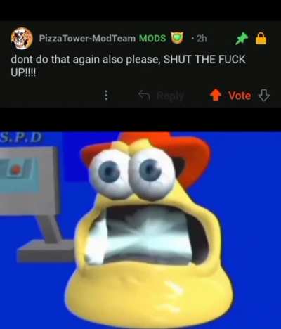 Moderator's wrath attacks me